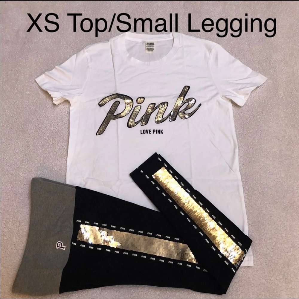 Pink bling outfit